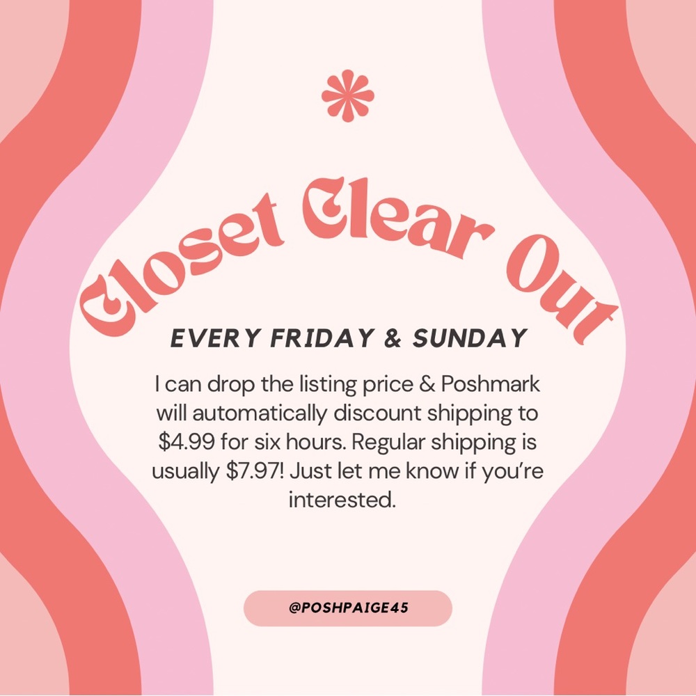 Closet Clear Out